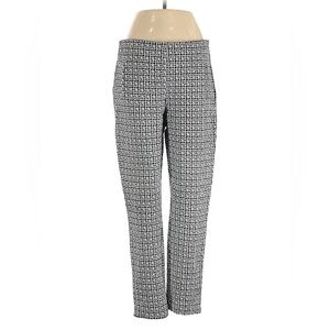 Chico's Juliet Slimming Pants Black & White Sz 12 Large